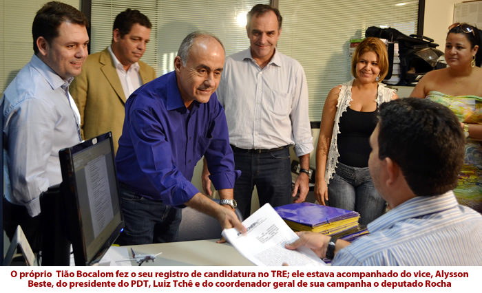Boca no TRE