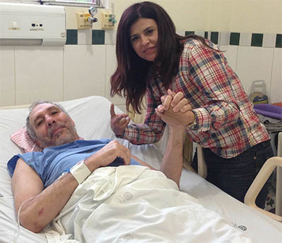 Hildebrando Pascoal e a vice-presidente da CDH, Antônia Lúcia