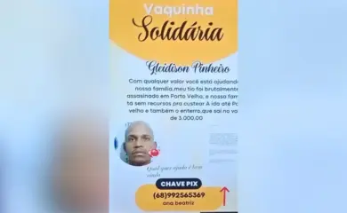 Parentes de acreano morto em RO organizam vaquinha para translado