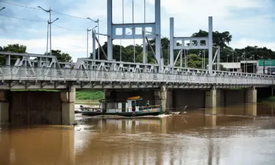 Rio Acre registra 13,86 metros às 9h e segue em vazante em Rio Branco